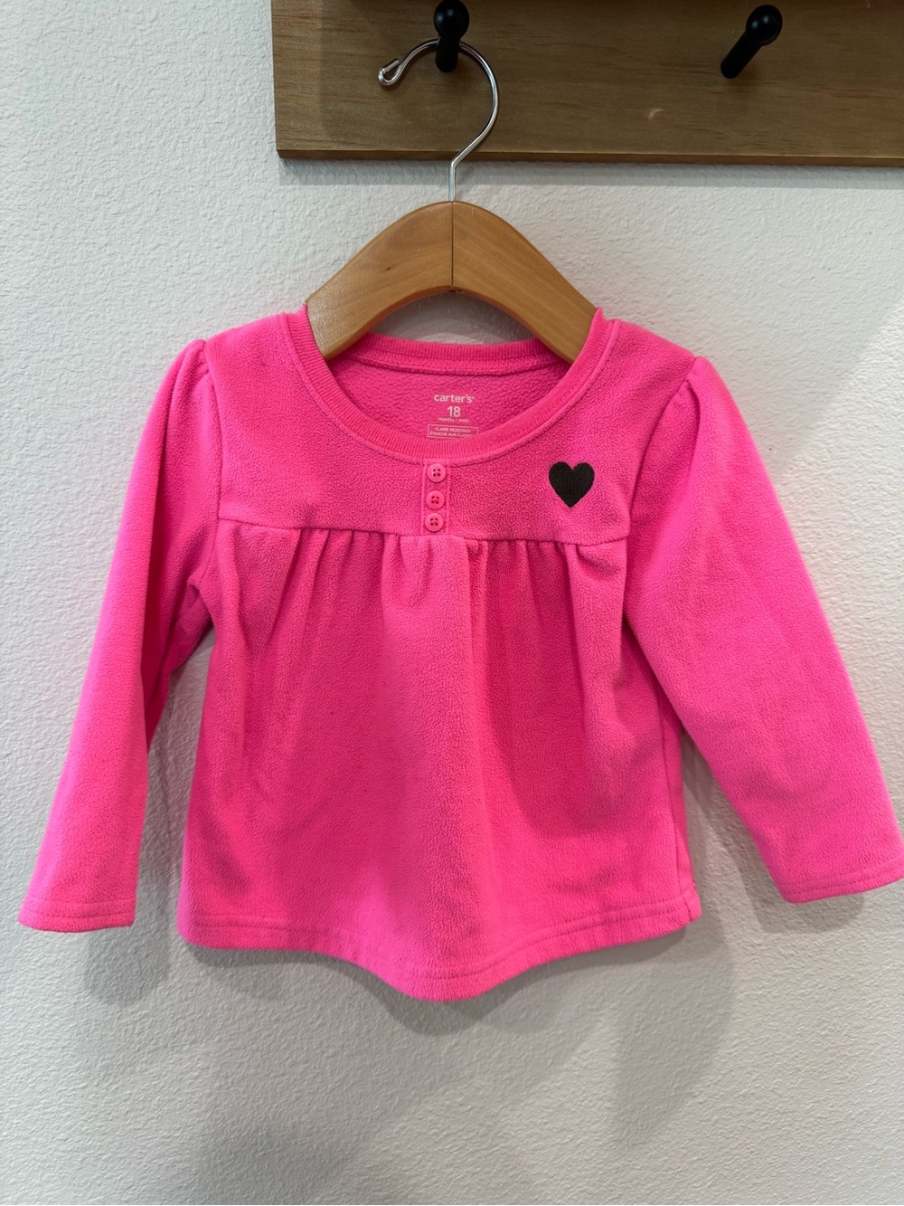 Carters fleece long sleeve